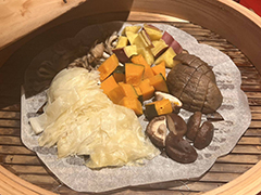 根菜せいろ蒸し