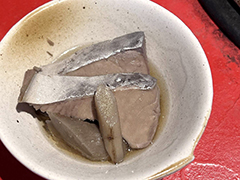 サワラのつやつや甘露煮