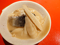  淡竹と鰊の味噌煮
